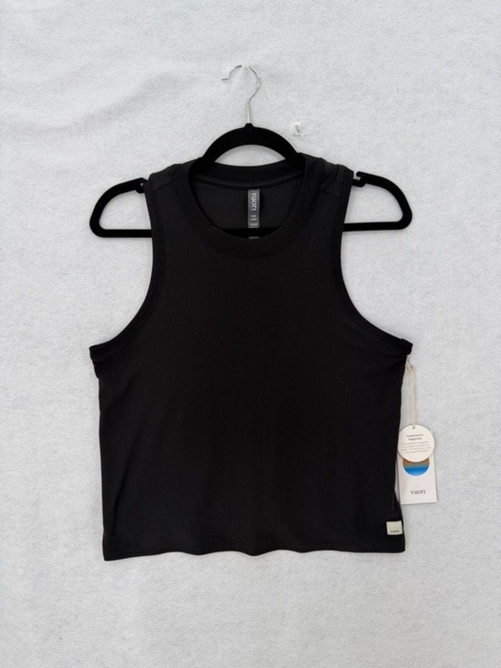NWT Vuori Energy Tank Black VW123 Size Small